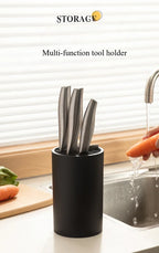 Kitchen Tools Stand Chef Knife Block Storage Tank Holder Kitchen Accessories