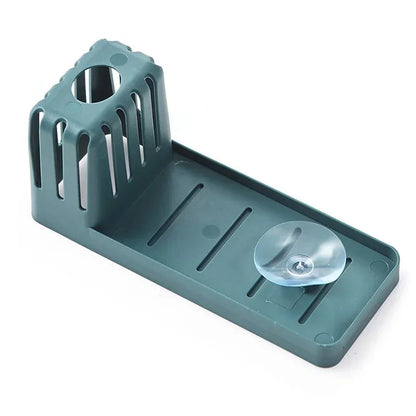 Kitchen Convenience Accessories Sink Shelf Suction Cup Sponge Drain Rack Multifunction Storage Racks Home Accessories Tools