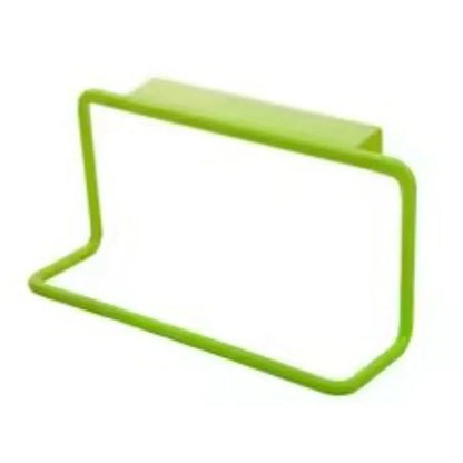 Kitchen Bathroom Single Towel Rack Plastic Debris Rag Hanger Bathroom Towel Rack Towel Bar Cabinet Door  Kitchen Accessories