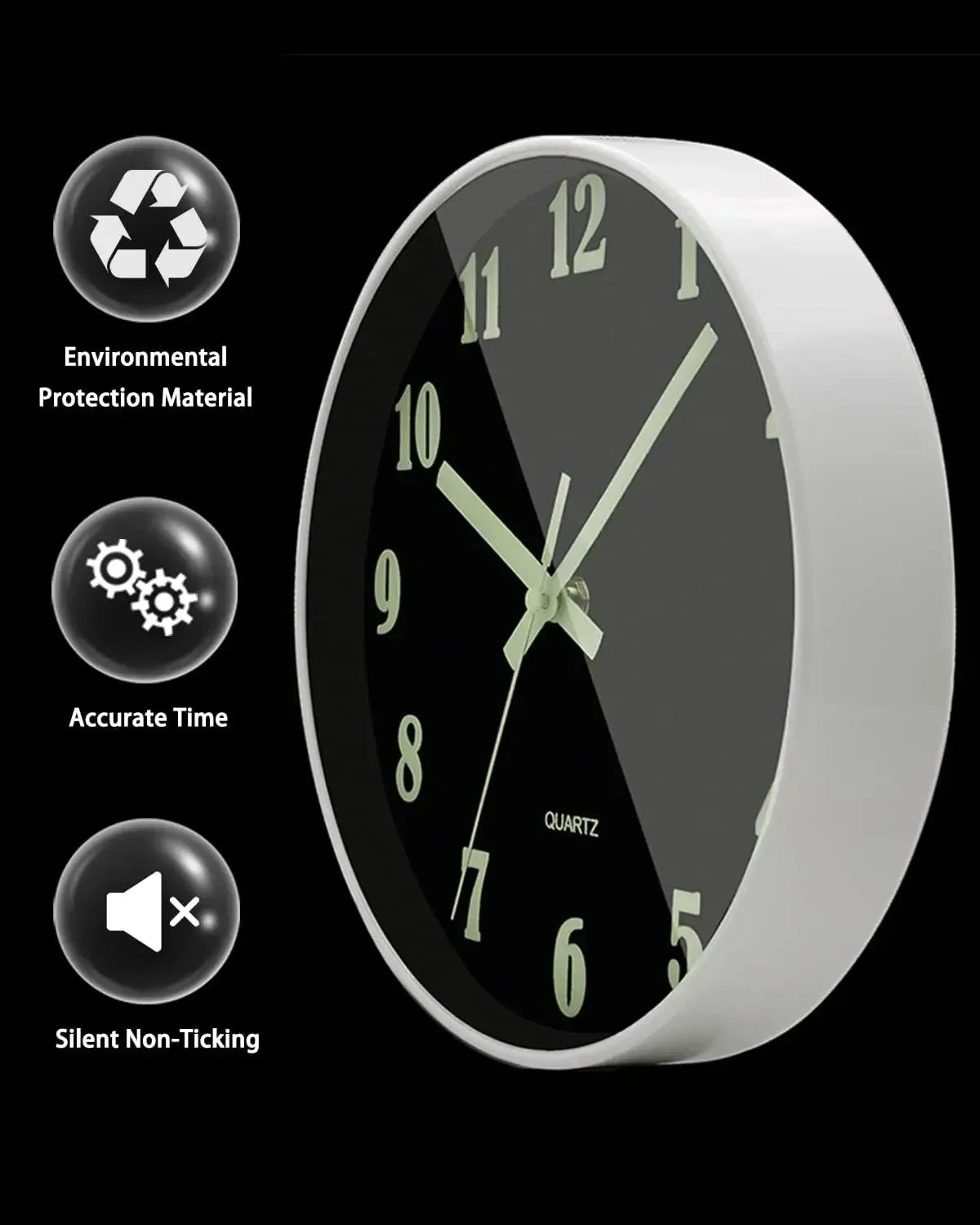 Living Room Wall Clock Light Luxury Modern Simple Quartz Clock Silent Atmosphere