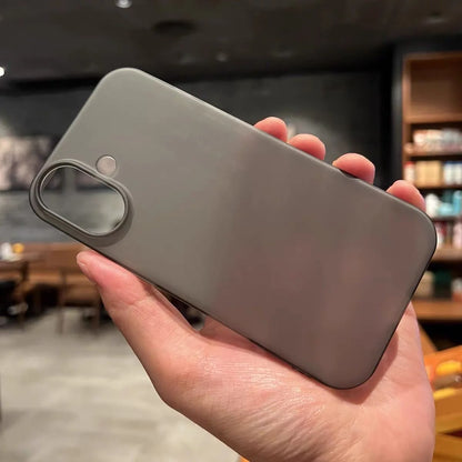 Ultra Thin Matte Phone Case For iPhone 17 Air 16 15 14 Plus 13 12 Pro Max Translucent Hard Frosted PC Shockproof Bumper Cover
